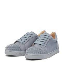 Christian Louboutin Vieira Spikes Suede Sneakers -Christian Louboutin Sales unnamed file 3119