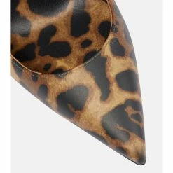 Christian Louboutin Kate 100 Leopard-print Leather Pumps -Christian Louboutin Sales unnamed file 3125