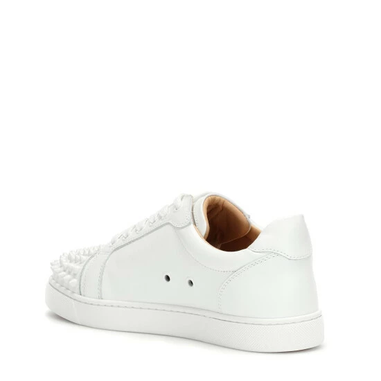 Christian Louboutin Vieira Spikes Leather Sneakers 2 Christian Louboutin Vieira Spikes Leather Sneakers - Image 2