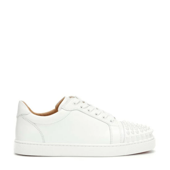 Christian Louboutin Vieira Spikes Leather Sneakers 3 Christian Louboutin Vieira Spikes Leather Sneakers - Image 3