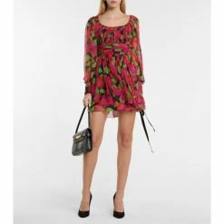 Christian Louboutin Dolly 100 Suede Pumps