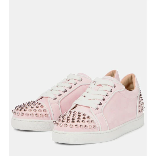 Christian Louboutin Vieira 2 Orlato Suede Sneakers 4 Christian Louboutin Vieira 2 Orlato Suede Sneakers - Image 4