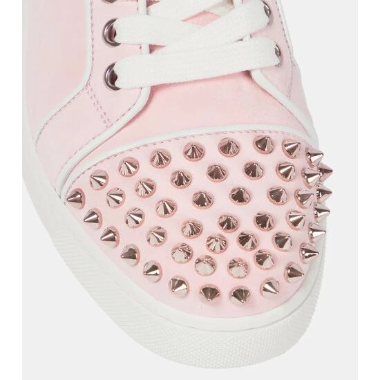 Christian Louboutin Vieira 2 Orlato Suede Sneakers 5 Christian Louboutin Vieira 2 Orlato Suede Sneakers - Image 5