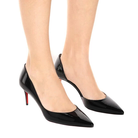 Christian Louboutin Iriza 70 Patent Leather Pumps 4 Christian Louboutin Iriza 70 Patent Leather Pumps - Image 4