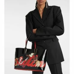 Christian Louboutin X Doctor Bored Cabata Patent Leather Tote
