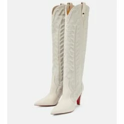 Christian Louboutin Santia Botta Leather Knee-high Boots 8 Christian Louboutin Santia Botta Leather Knee-high Boots -Christian Louboutin Sales unnamed file 3191