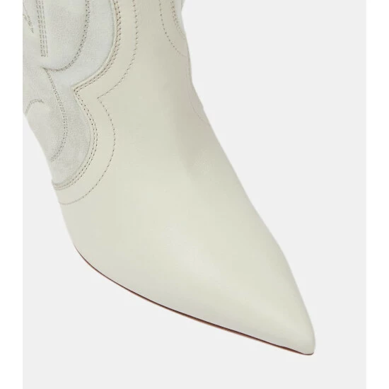 Christian Louboutin Santia Botta Leather Knee-high Boots 5 Christian Louboutin Santia Botta Leather Knee-high Boots - Image 5