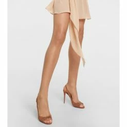 Christian Louboutin Nudes Degrachick Suede Sandals -Christian Louboutin Sales unnamed file 320