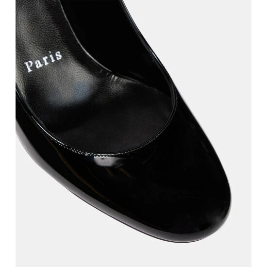 Christian Louboutin Miss Sab Slingback Leather Pumps 5 Christian Louboutin Miss Sab Slingback Leather Pumps - Image 5