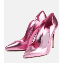 Christian Louboutin Hot Chick 100 Metallic Leather Pumps -Christian Louboutin Sales unnamed file 3233