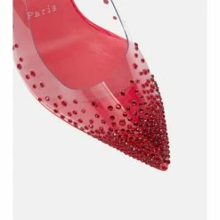 Christian Louboutin Degrastrass 100 PVC And Patent Leather Pumps -Christian Louboutin Sales unnamed file 3239