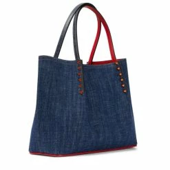 Christian Louboutin Cabarock Small Denim Tote -Christian Louboutin Sales unnamed file 3269