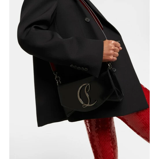 Christian Louboutin Loubi54 Patent Leather Shoulder Bag 1 Christian Louboutin Loubi54 Patent Leather Shoulder Bag