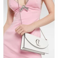 Christian Louboutin Loubi54 Leather Clutch