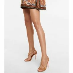 Christian Louboutin Nudes Rosalie Leather Sandals -Christian Louboutin Sales unnamed file 338