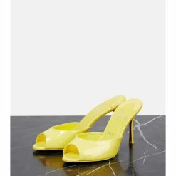 Christian Louboutin Me Dolly Patent Leather Mules -Christian Louboutin Sales unnamed file 34