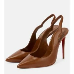 Christian Louboutin Nudes Hot Chick Leather Pumps -Christian Louboutin Sales unnamed file 349