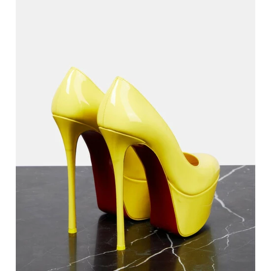 Christian Louboutin Dolly Alta Patent Leather Platform Pumps 2 Christian Louboutin Dolly Alta Patent Leather Platform Pumps - Image 2