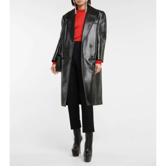 Christian Louboutin Dolly Booty Alta 160 Leather Platform Boots 1 Christian Louboutin Dolly Booty Alta 160 Leather Platform Boots