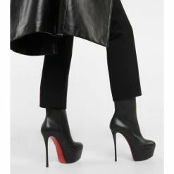 Christian Louboutin Dolly Booty Alta 160 Leather Platform Boots 7 Christian Louboutin Dolly Booty Alta 160 Leather Platform Boots -Christian Louboutin Sales unnamed file 387