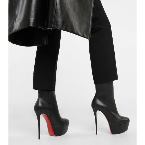 Christian Louboutin Dolly Booty Alta 160 Leather Platform Boots 3 Christian Louboutin Dolly Booty Alta 160 Leather Platform Boots - Image 3