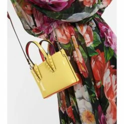 Christian Louboutin Cabata Patent Leather Tote Bag