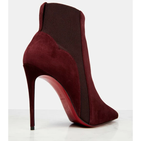 Christian Louboutin Chelsea Chick Suede Ankle Boots 5 Christian Louboutin Chelsea Chick Suede Ankle Boots - Image 5