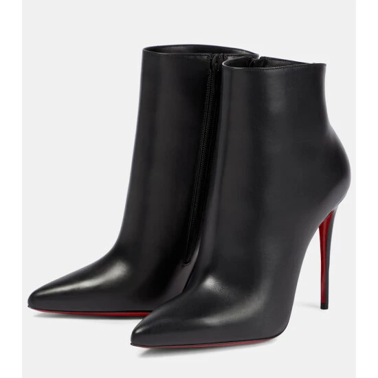Christian Louboutin So Kate 100 Leather Ankle Boots 4 Christian Louboutin So Kate 100 Leather Ankle Boots - Image 4