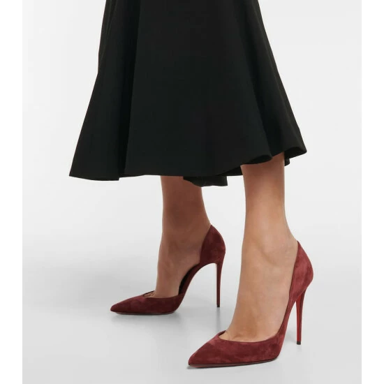 Christian Louboutin Iriza Suede Pumps 3 Christian Louboutin Iriza Suede Pumps - Image 3