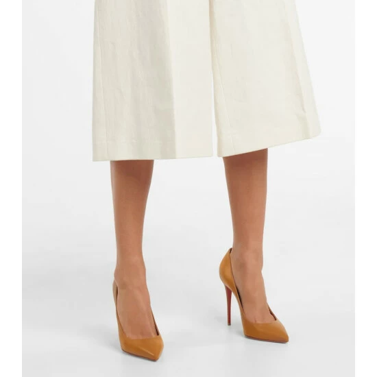 Christian Louboutin Kate 100 Leather Pumps 3 Christian Louboutin Kate 100 Leather Pumps - Image 3