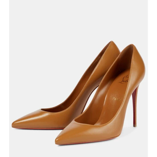 Christian Louboutin Kate 100 Leather Pumps 4 Christian Louboutin Kate 100 Leather Pumps - Image 4