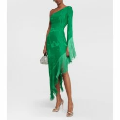 Christian Louboutin Emilie Glittered Leather Slingback Sandals