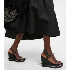 Christian Louboutin Pyraclou Embellished Leather Espadrilles 7 Christian Louboutin Pyraclou Embellished Leather Espadrilles -Christian Louboutin Sales unnamed file 515