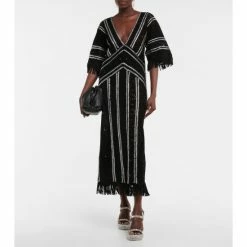 Christian Louboutin Pyraclou Embellished Leather Sandals