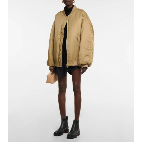 Christian Louboutin Out Lina Embellished Leather Ankle Boots 1 Christian Louboutin Out Lina Embellished Leather Ankle Boots