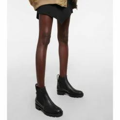 Christian Louboutin Out Lina Embellished Leather Ankle Boots 7 Christian Louboutin Out Lina Embellished Leather Ankle Boots -Christian Louboutin Sales unnamed file 525