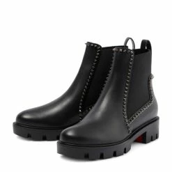 Christian Louboutin Out Lina Embellished Leather Ankle Boots 8 Christian Louboutin Out Lina Embellished Leather Ankle Boots -Christian Louboutin Sales unnamed file 526