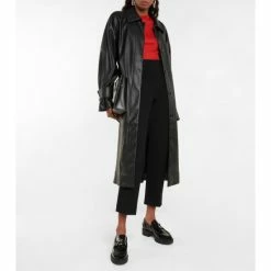 Christian Louboutin CL Moc Lug Leather Loafers