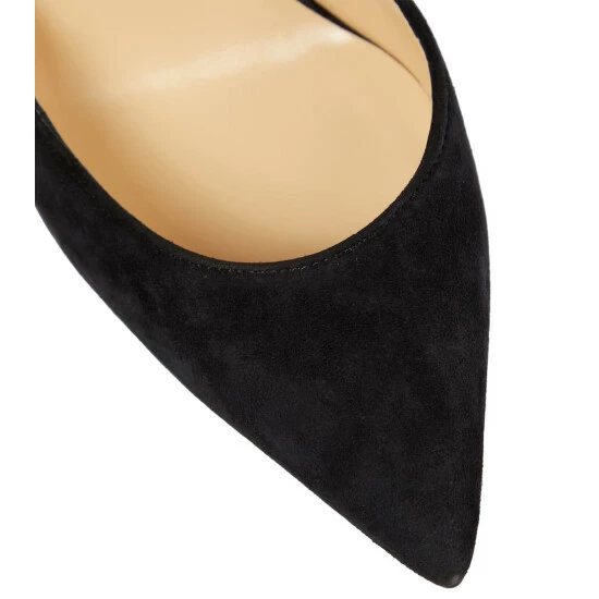 Christian Louboutin Iriza 100 Suede Pumps 5 Christian Louboutin Iriza 100 Suede Pumps - Image 5
