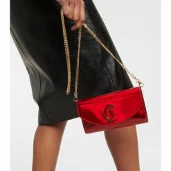 Christian Louboutin Loubi54 Patent Leather Clutch