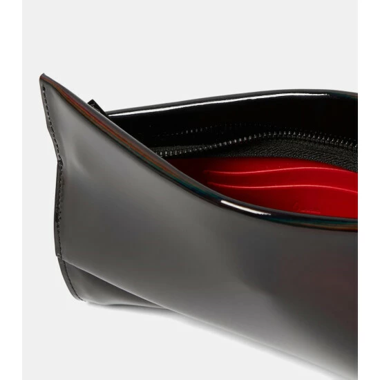 Christian Louboutin Loubitwist Small Patent Leather Clutch 2 Christian Louboutin Loubitwist Small Patent Leather Clutch - Image 2