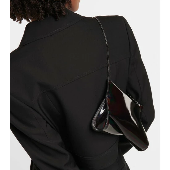 Christian Louboutin Loubitwist Small Patent Leather Clutch 5 Christian Louboutin Loubitwist Small Patent Leather Clutch - Image 5