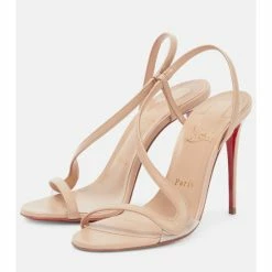 Christian Louboutin Nudes Rosalie Leather Sandals -Christian Louboutin Sales unnamed file 590