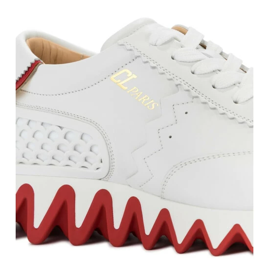 Christian Louboutin Loubishark Leather Sneakers 5 Christian Louboutin Loubishark Leather Sneakers - Image 5