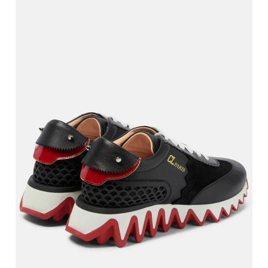 Christian Louboutin Loubishark Leather Sneakers 2 Christian Louboutin Loubishark Leather Sneakers - Image 2