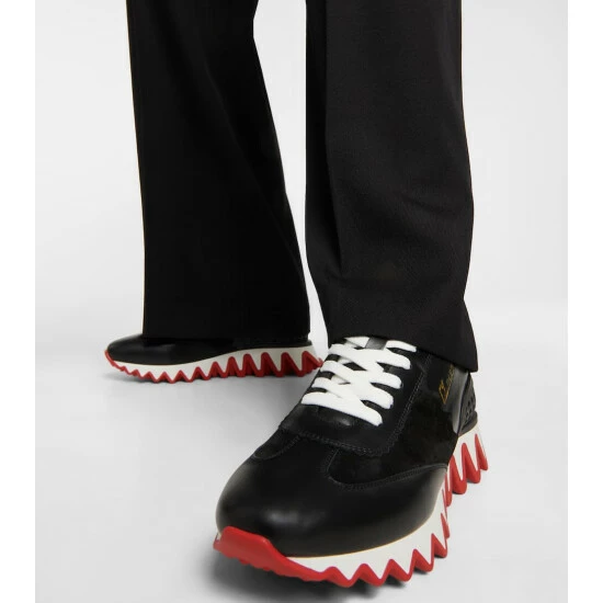 Christian Louboutin Loubishark Leather Sneakers 3 Christian Louboutin Loubishark Leather Sneakers - Image 3