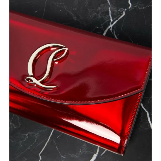 Christian Louboutin Loubi54 Patent Leather Clutch 5 Christian Louboutin Loubi54 Patent Leather Clutch - Image 5