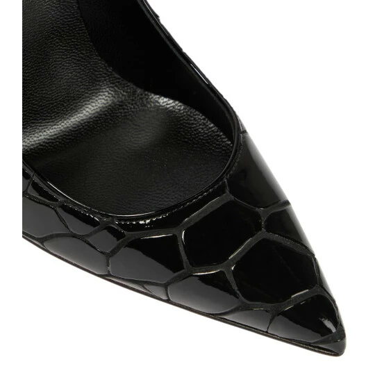 Christian Louboutin Kate 100 Croc-effect Leather Pumps 5 Christian Louboutin Kate 100 Croc-effect Leather Pumps - Image 5