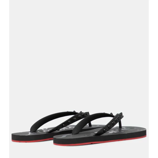 Christian Louboutin Loubi Flip Thong Sandals 2 Christian Louboutin Loubi Flip Thong Sandals - Image 2