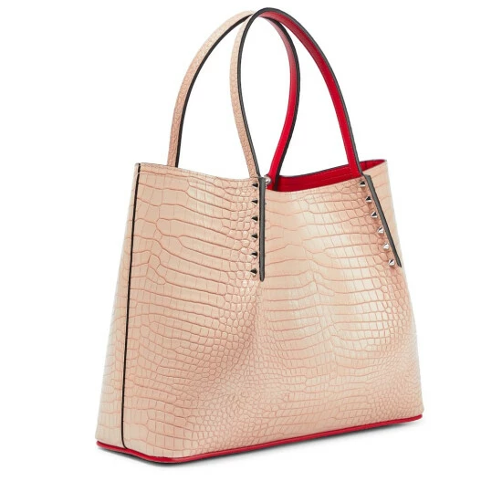 Christian Louboutin Cabarock Small Croc-effect Leather Tote 3 Christian Louboutin Cabarock Small Croc-effect Leather Tote - Image 3